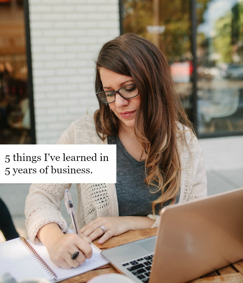 Some thoughts on our 5th Business Birthday