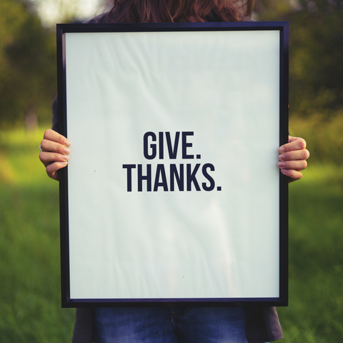 Gratitude List Journal Page